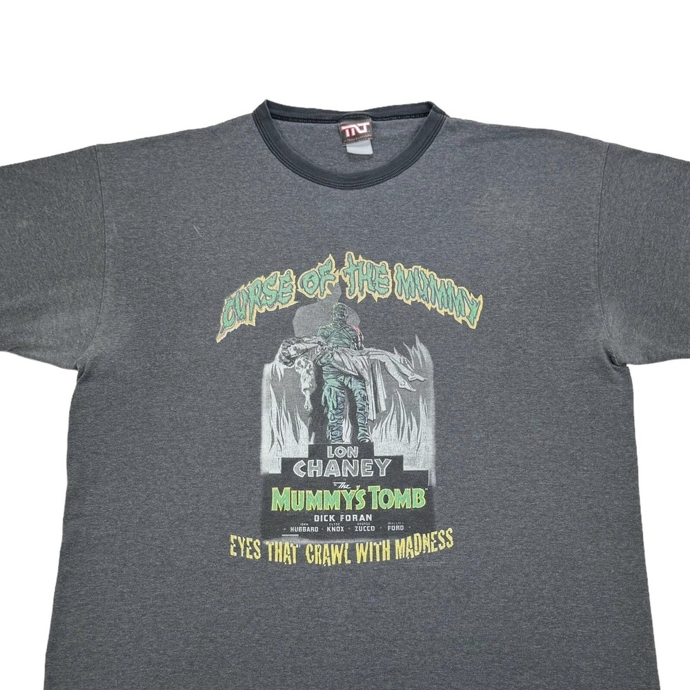 VINTAGE TNT TRAU & LOEVNER CURSE OF THE MUMMY LON CHANEY SHIRT - XL
